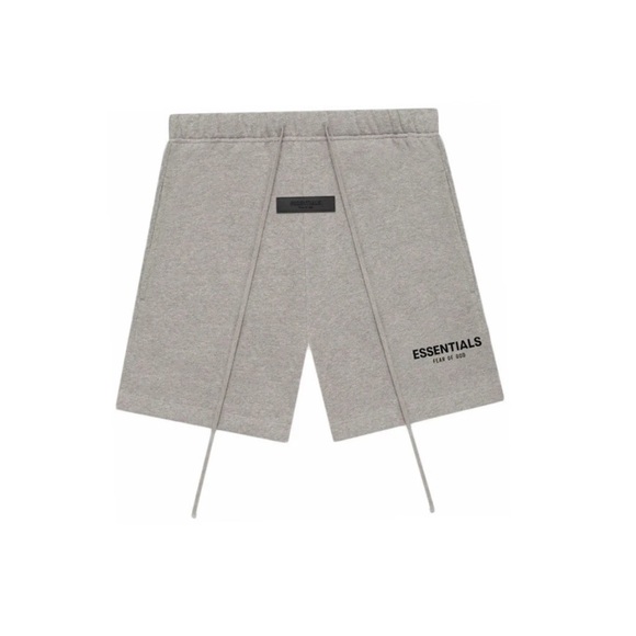 Essentials Heather Oatmeal Shorts – Fear of God Casual Fit